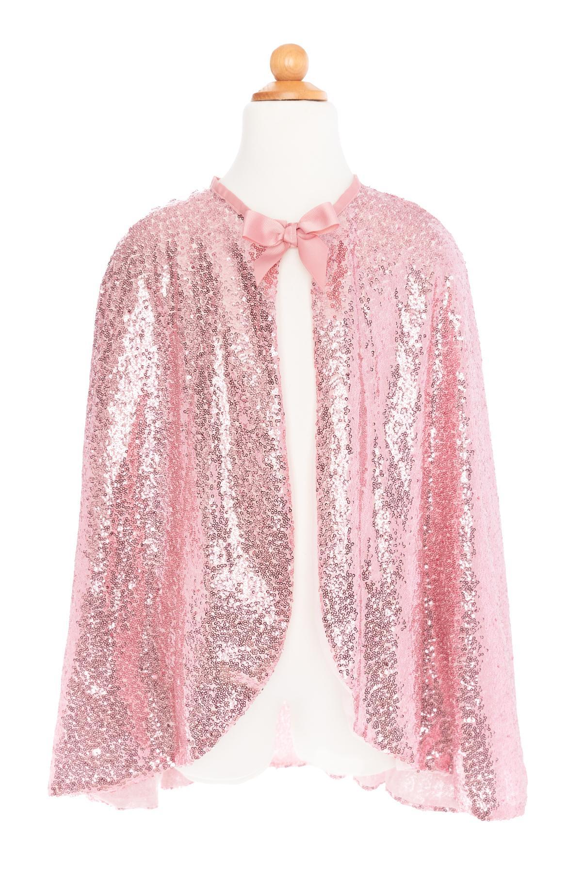 Cape de déguisement - Precious Pink Sequins