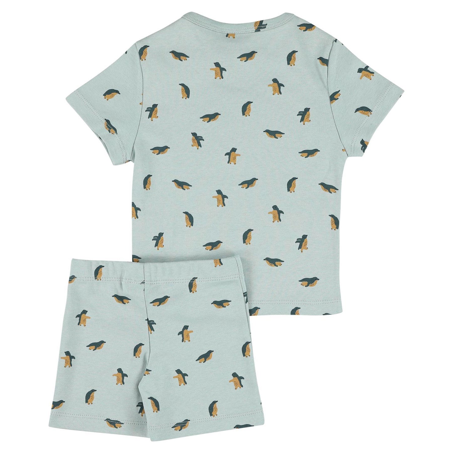 Short Product Title: "Peppy Penguins 2-Piece Short Pyjama Set by Trixie"