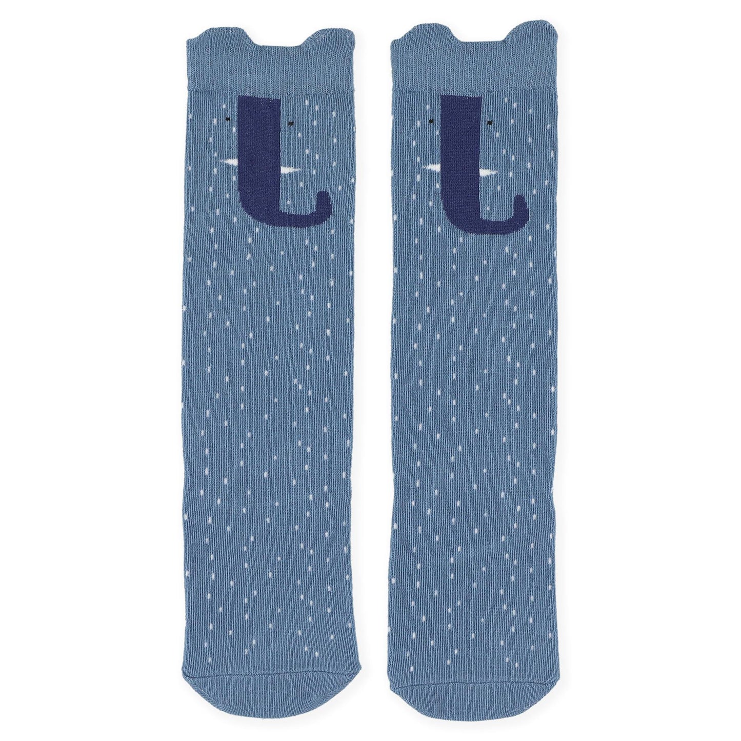 "Mrs. Elephant Mid-Calf Socks by Trixie"