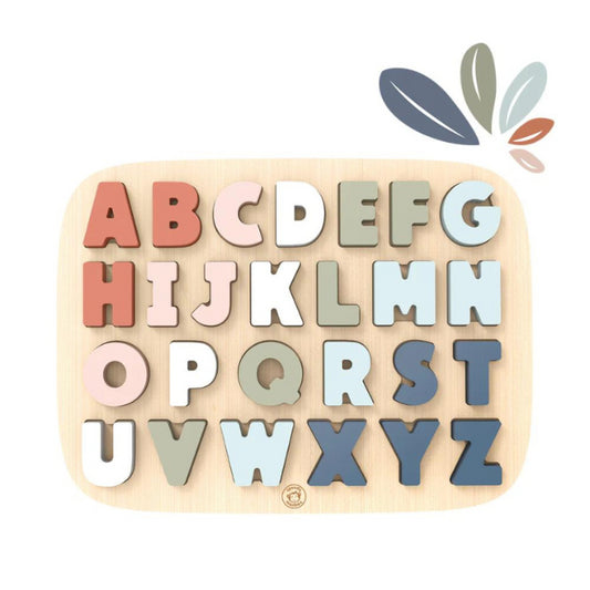 Alphabet shapes puzzle - Speedy Monkey