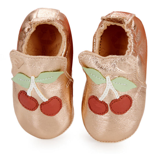 Baby shoes My Blublu - cherry gold - Easy Peasy