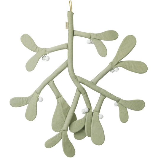 Fabric Hanging Ornament Mistletoe