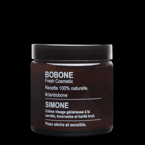 Face cream - dry and sensitive skin - Simone - 110 ml - Bobone