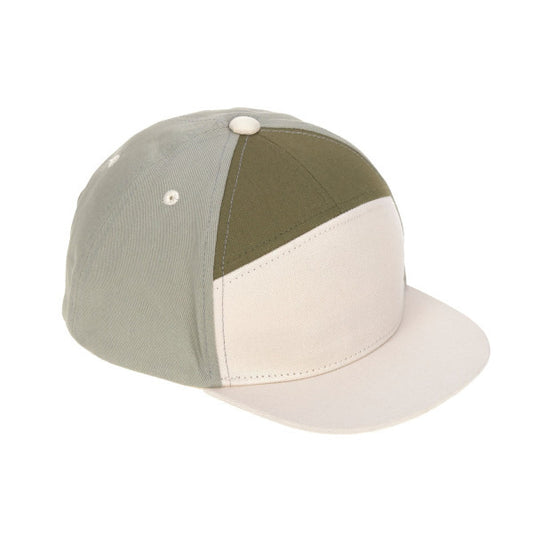Flat visor cap, olive sand