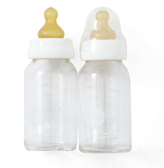 Glass bottle 120 ml - 3 to 24 months - Lot of 2