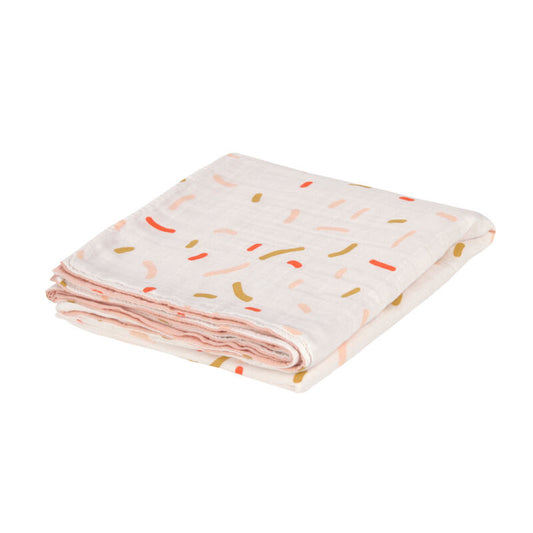 Little Mateys Bamboo Blanket pink - 100 x 100 cm