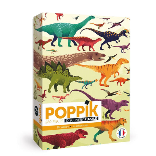 Puzzle Dinosaurs - 285 pieces - Poppik