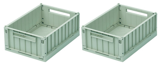 Weston Storage Box S 2-pack Peppermint - Liewood