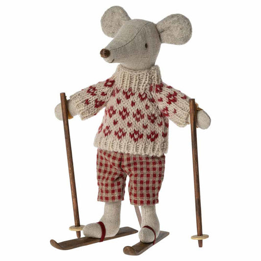 Winter mom mouse doll - Maileg