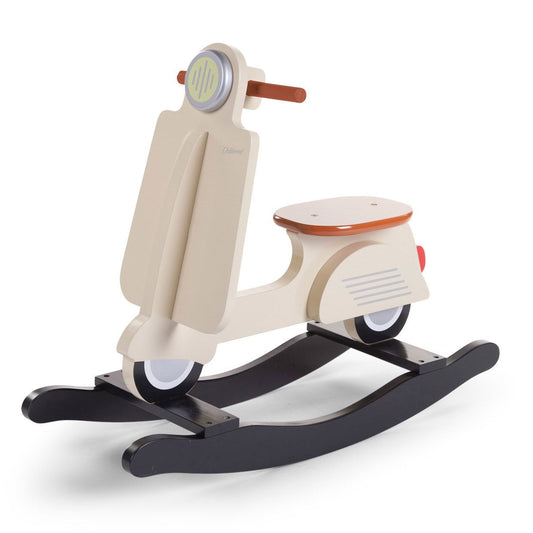 Wooden rocking scooter - Cream - Childhome